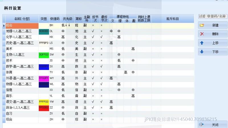 科目设置简单、功能强大。科目互斥、主副科属性……